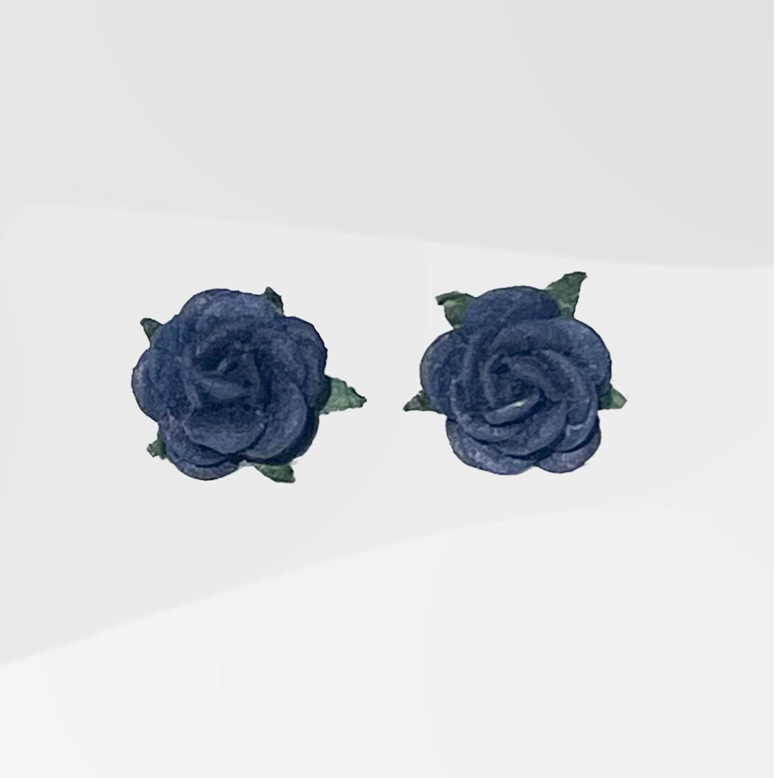 Classic Rose Small - Navy Blue