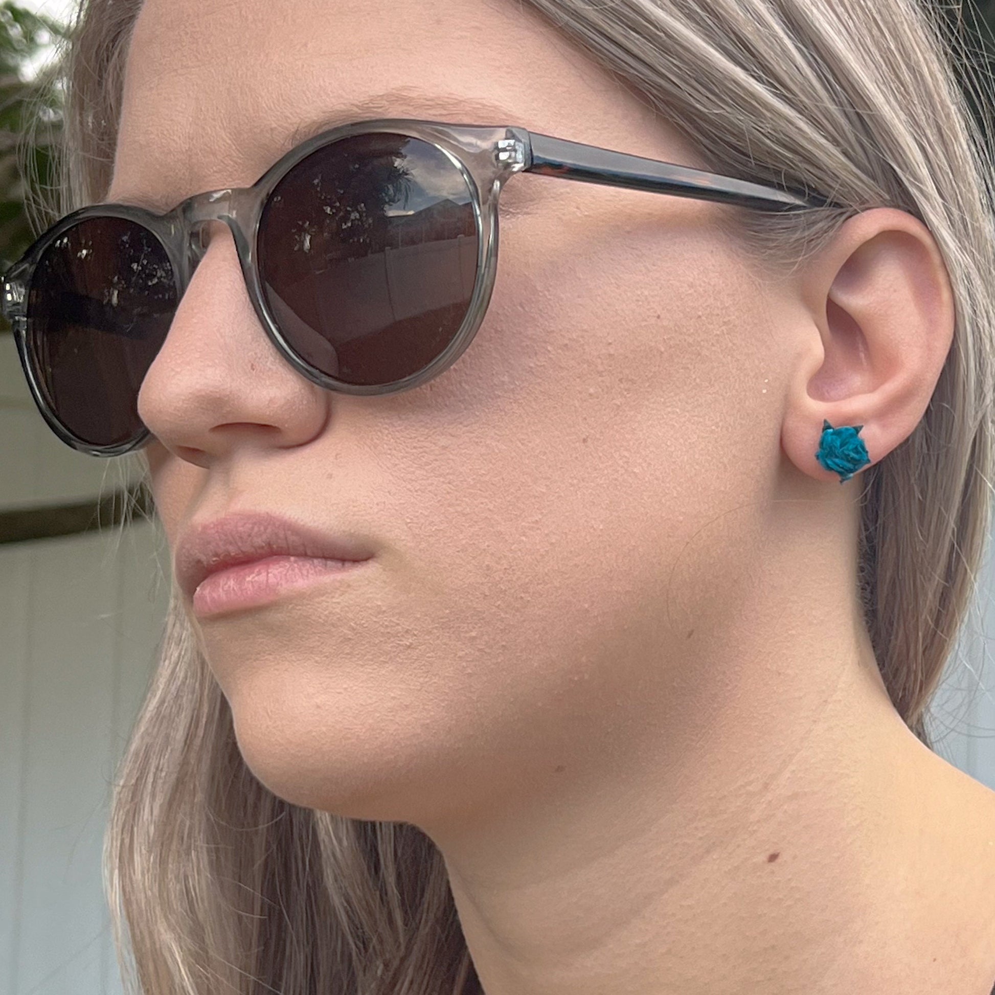 Classic Rose Small - Turquoise