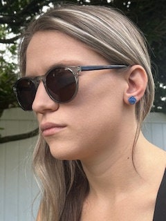 Classic Rose Small - Blue