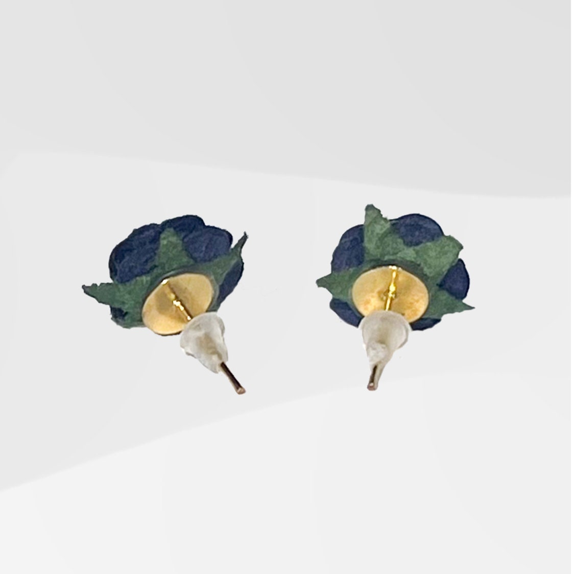 Classic Rose Small - Navy Blue