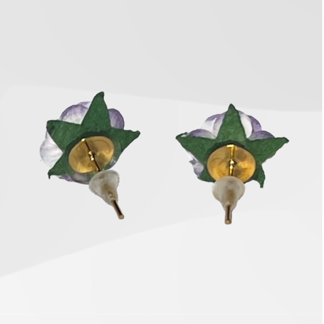 Classic Rose Small - Lavender/White