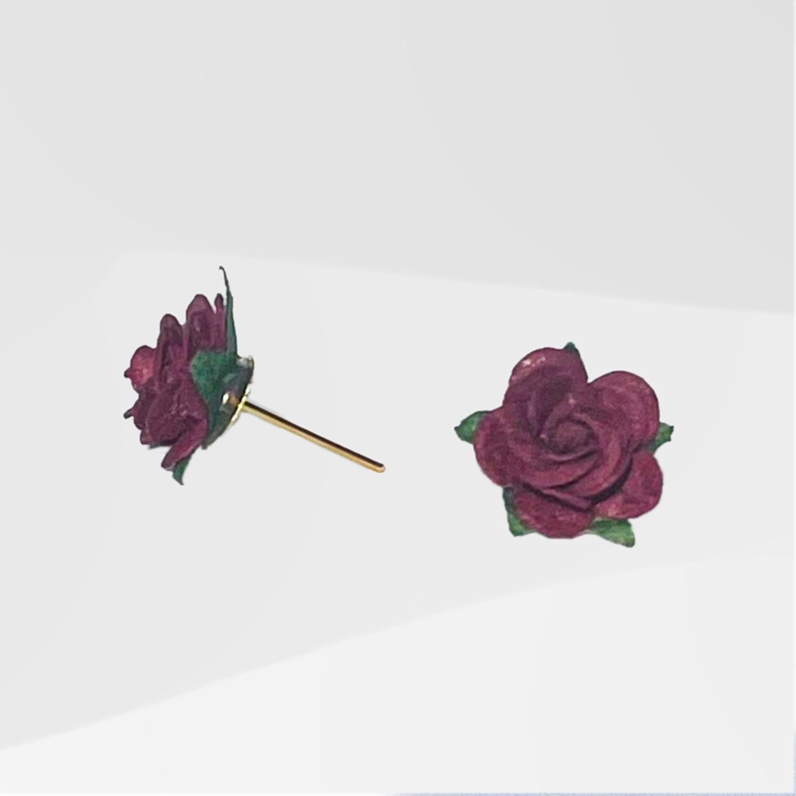 Classic Rose Small - Burgundy