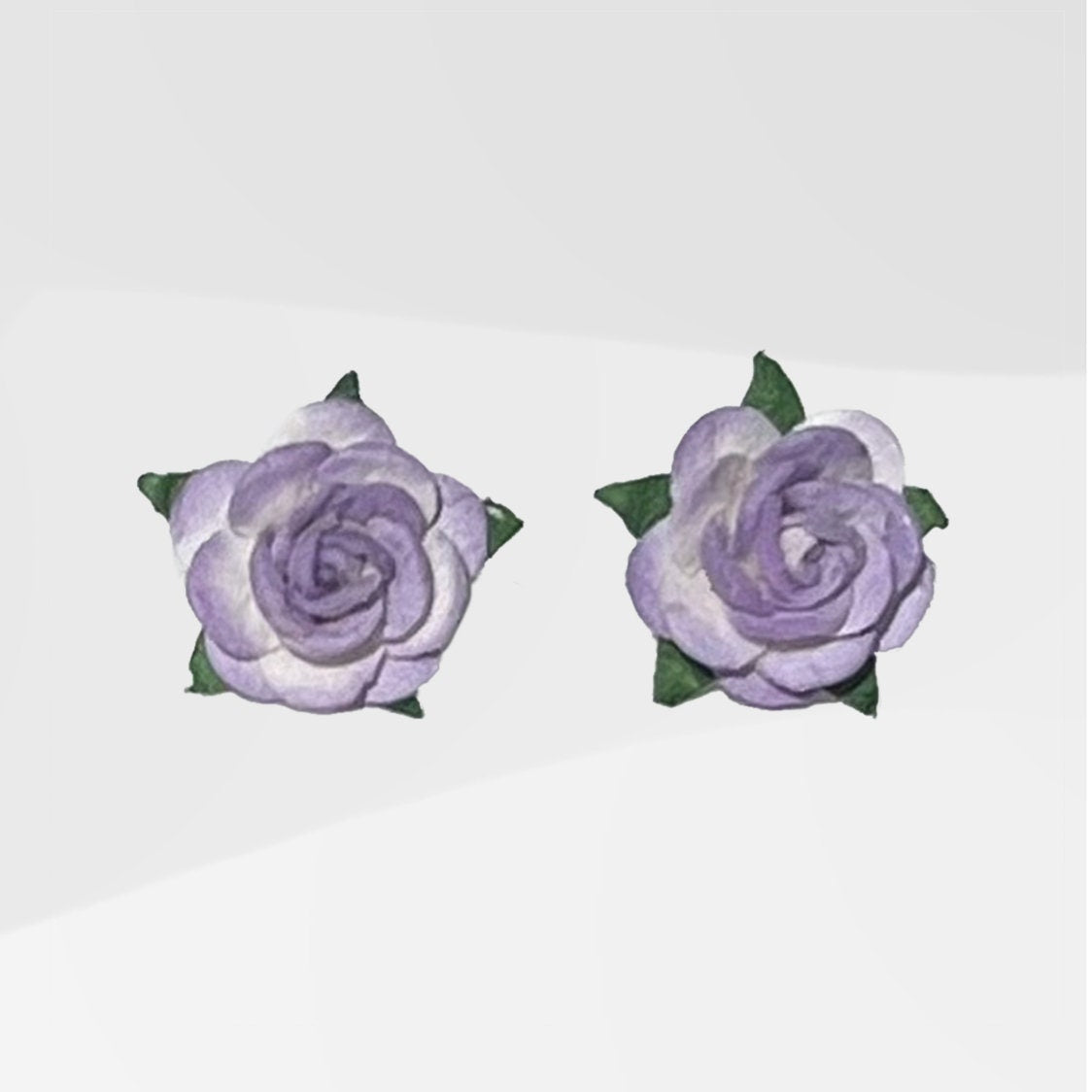 Classic Rose Small - Lavender/White