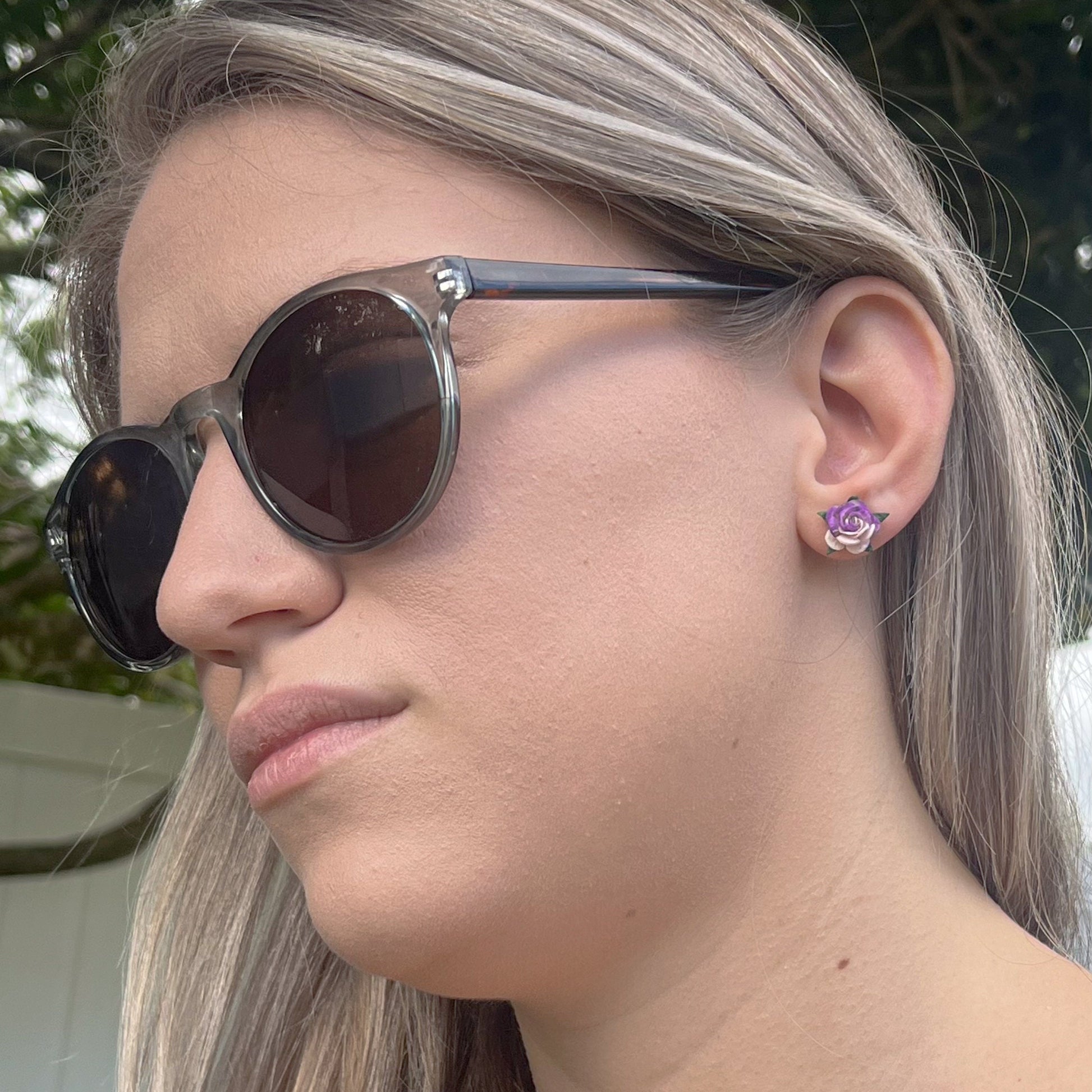 Classic Rose Small -  Purple
